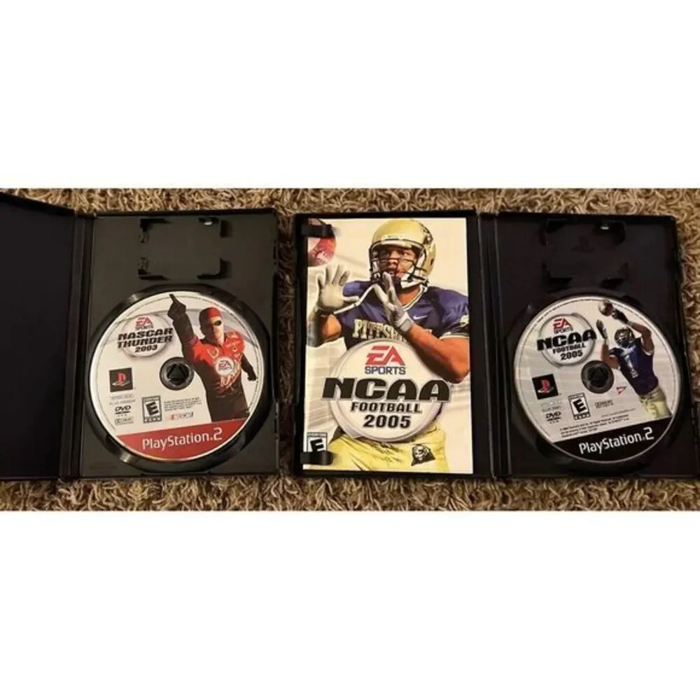 Ps2 Games Lot  Need For Speed, Underground 2, DD Revolution, Football,‎ NASCAR